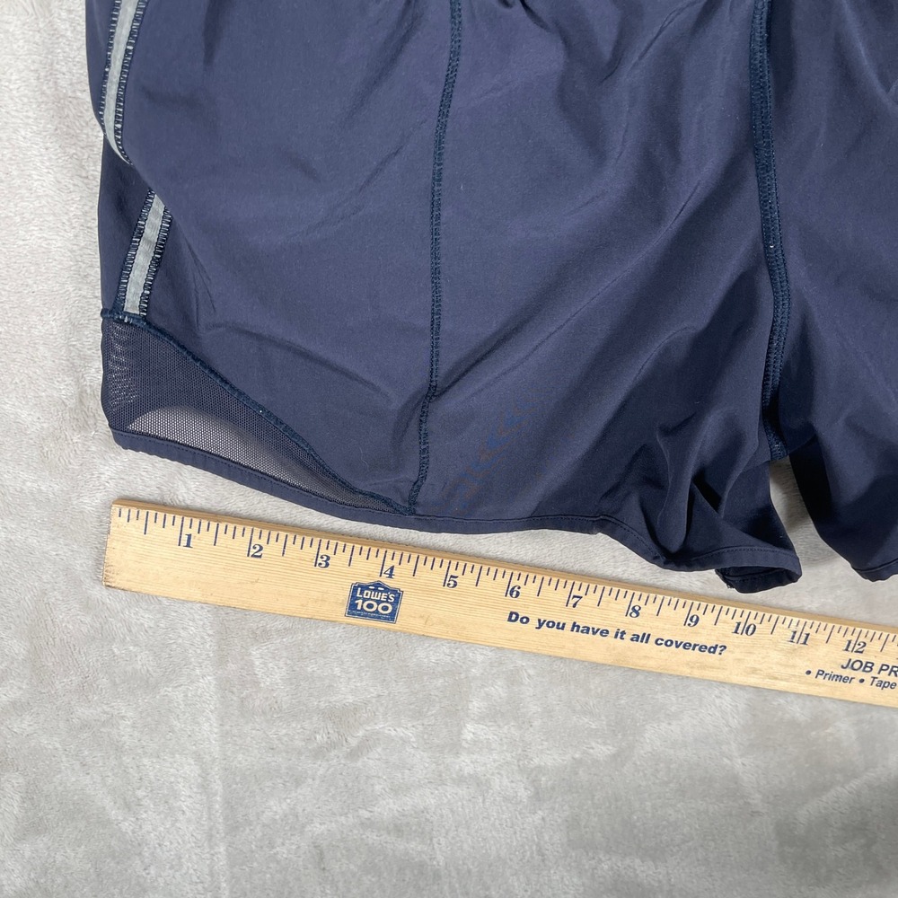 Lululemon Women's Hotty Hot Shorts Activewear Sporty Athletic Lined 4 Blue - Picture 4 of 6